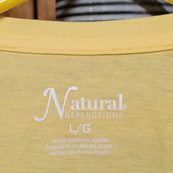 Yellow Tank Top Natural Reflections (Bass Pro) NWT - Picture 10 of 12